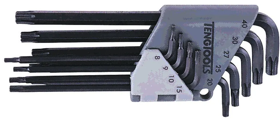 Torx-nøkkelsett 1479tx 9 deler