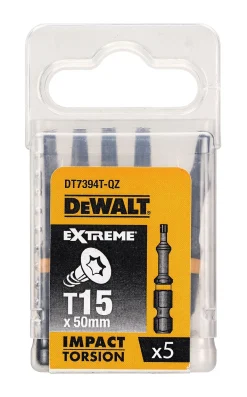 Torx T15 Torsion Bits 50mm 5-pack