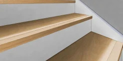 Trappenese 60x35 eik matt massiv 120cm woodloc