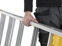 Trapp proff 44P eloksert aluminium 3-trinn 0,71 meter