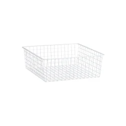 Trådkurv for uttrekksramme 60x40x18 cm hvit