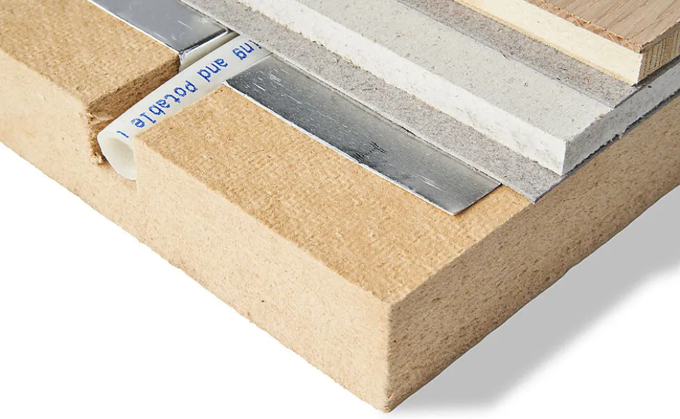 Trefiberplate vannbåren varme Silencio Thermo 17/200 36x600x1800 mm