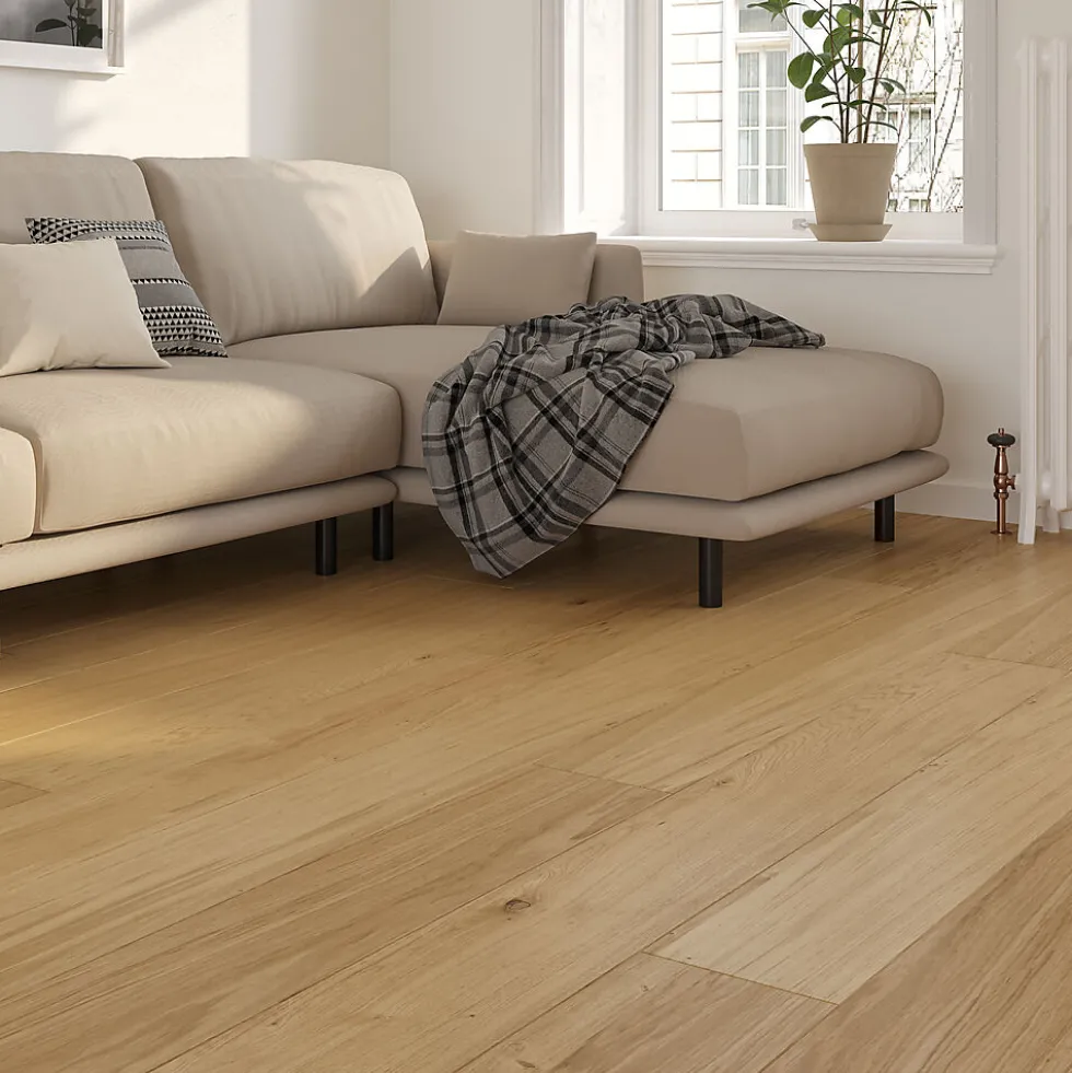 Tregulv eik herdet Vista natural L+