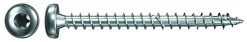 Treskrue innvendig pan-hode 3,5x30 mm FPF-PT elforzinket tx10 helgjenget 200 stk