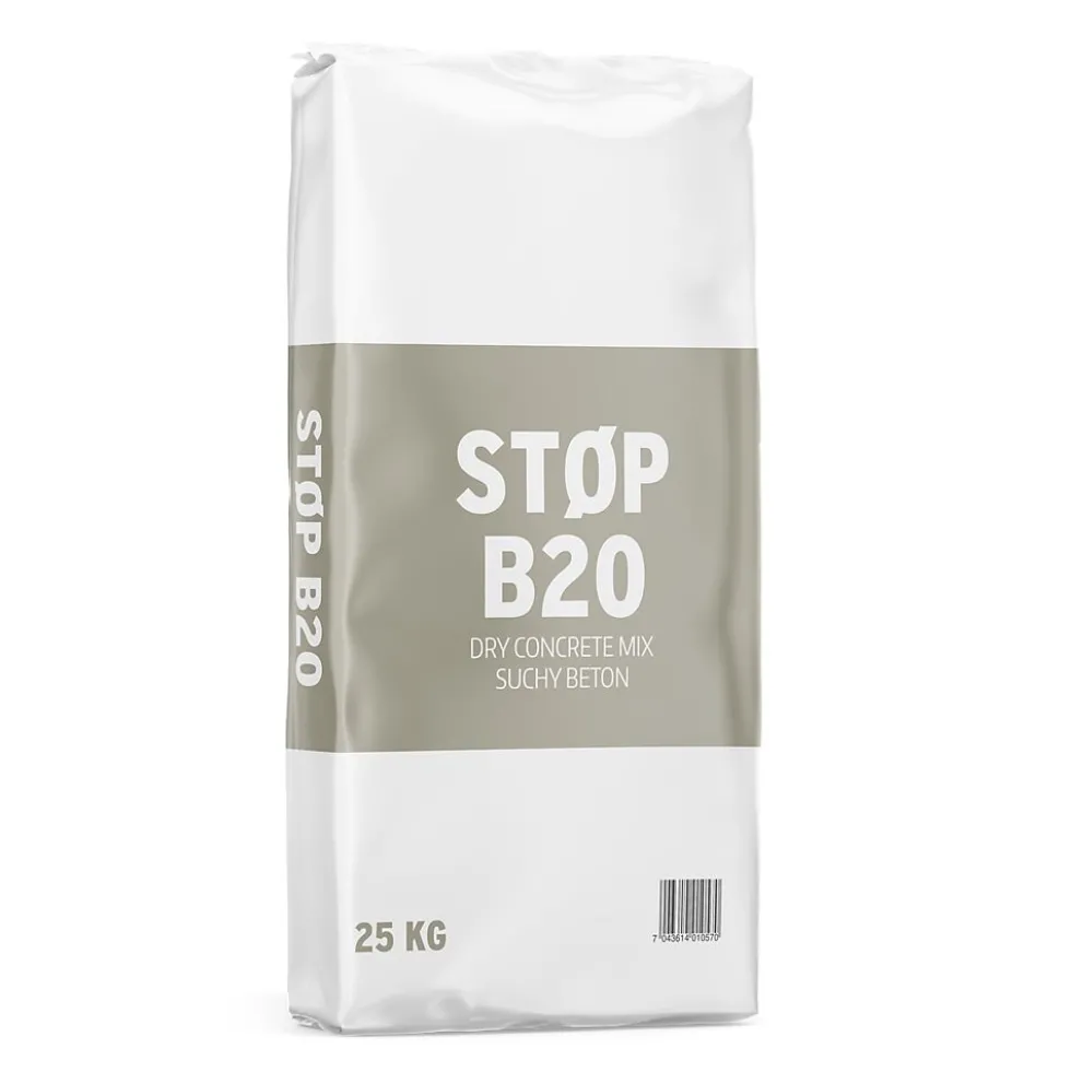 Tørrbetong støp B20 25 kg