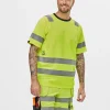 T-skjorte 2530 gul str XXL Snickers Workwear
