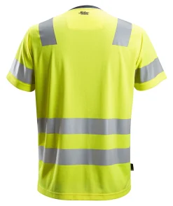 T-skjorte 2530 gul str XXL Snickers Workwear