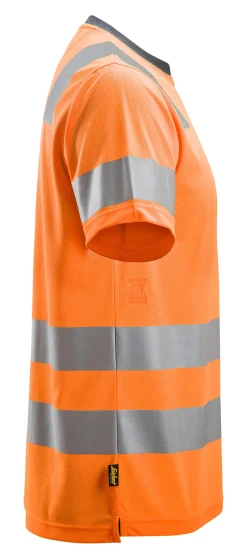 T-skjorte 2530 oransje str XXXL Snickers Workwear