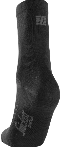 Ullsokker 9216 2-pk sor 45-48 snickers workwear