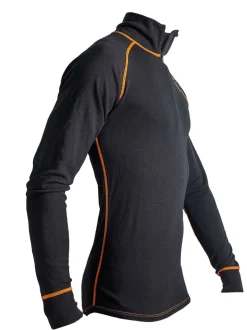 Ulltrøye performance half zip M
