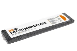 Ultipro fot-/møneplate sort