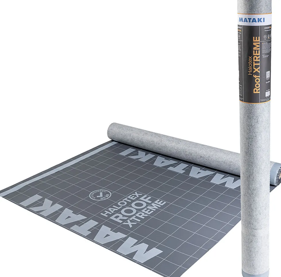 Undert 1,50x25m halotex roof xtreme diffusjonsåpent mataki