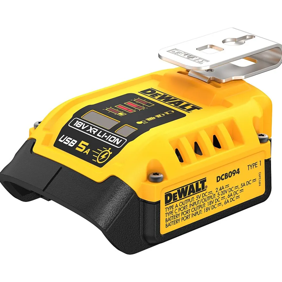 USB-adapter for lading 18V DCB094