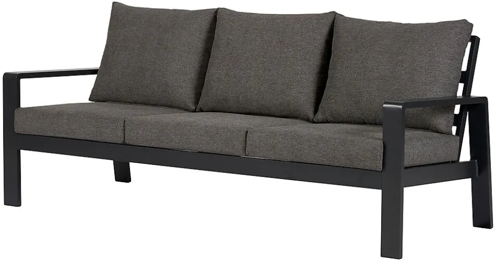 Utesofa 3 seter med puter
