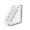Utskiftglass ipl 78x180 24mm sikkerhetsglass 2-lag