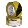 Varseltape gul/svart 50 mmx33 meter