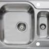 Vask une150 halvannen kum 2 kranhull vendbar