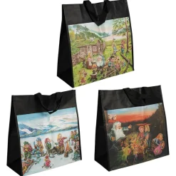 Vedbag m/trollmotiv espegard