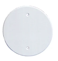Vegglokk PVC for innfelte løsninger 92 mm