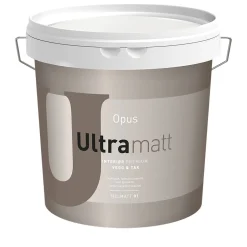 Veggmaling akryl helmatt base hvit 2,7 liter