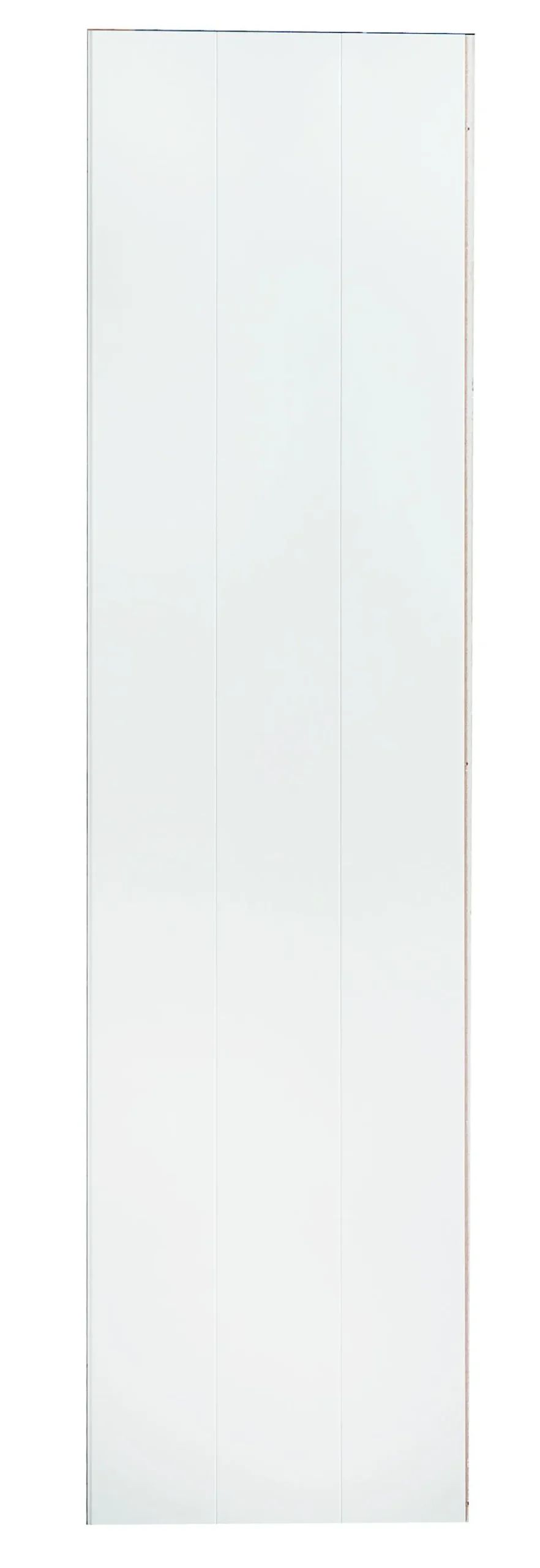 Veggplate faspanel 3B 2740x11x620 mm hvitmalt