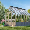 Veksthus Emilia 8,2 m2 antrasitt RAL 7012