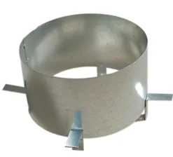 Ventilfeste m/muffemål ø125