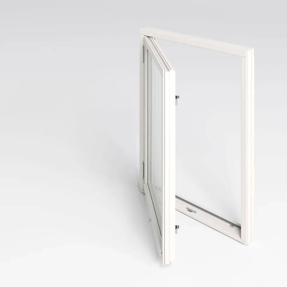 Vindu sh u12 tre v 8x8 2-lags glass, u-verdi 1,3