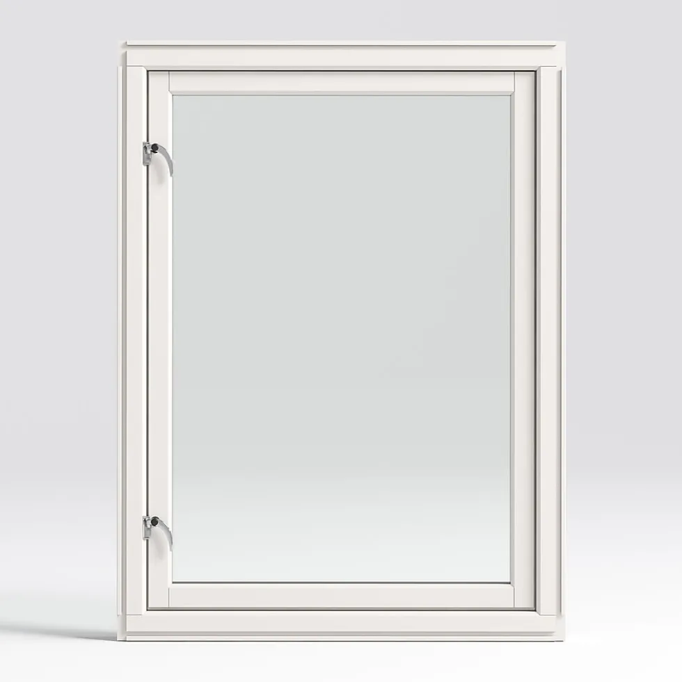 Vindu sh u12 tre v 8x8 2-lags glass, u-verdi 1,3