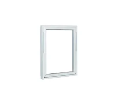 Vindu toppsving med ventil 690x690 mm hvit