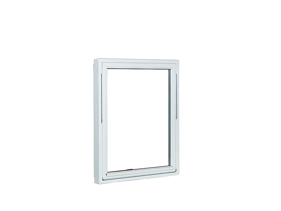 Vindu toppsving med ventil 690x690 mm hvit