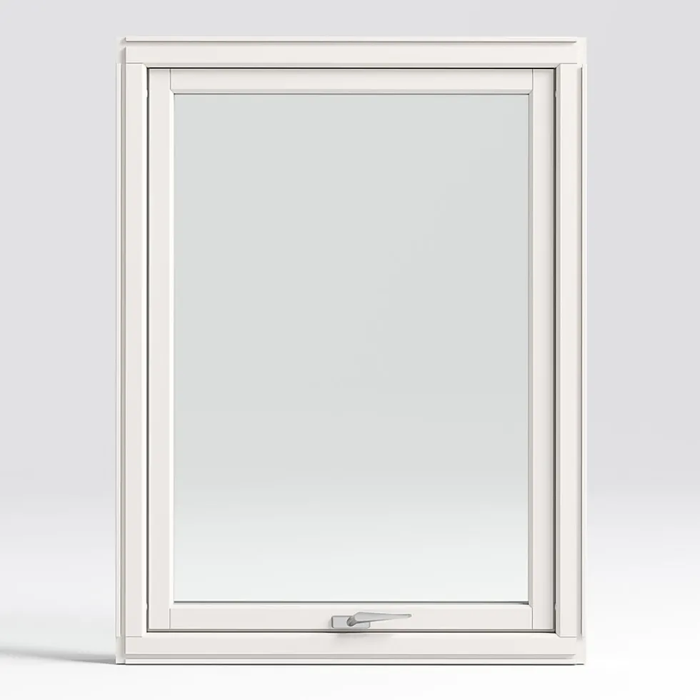 Vindu ts u10 tre/alu 11x11 3-lags glass, u-verdi 0,91