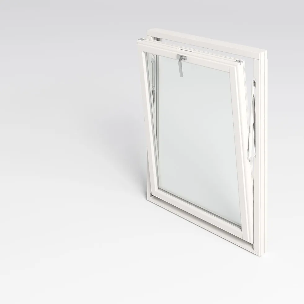 Vindu ts u10 tre/alu 11x11 3-lags glass, u-verdi 0,91