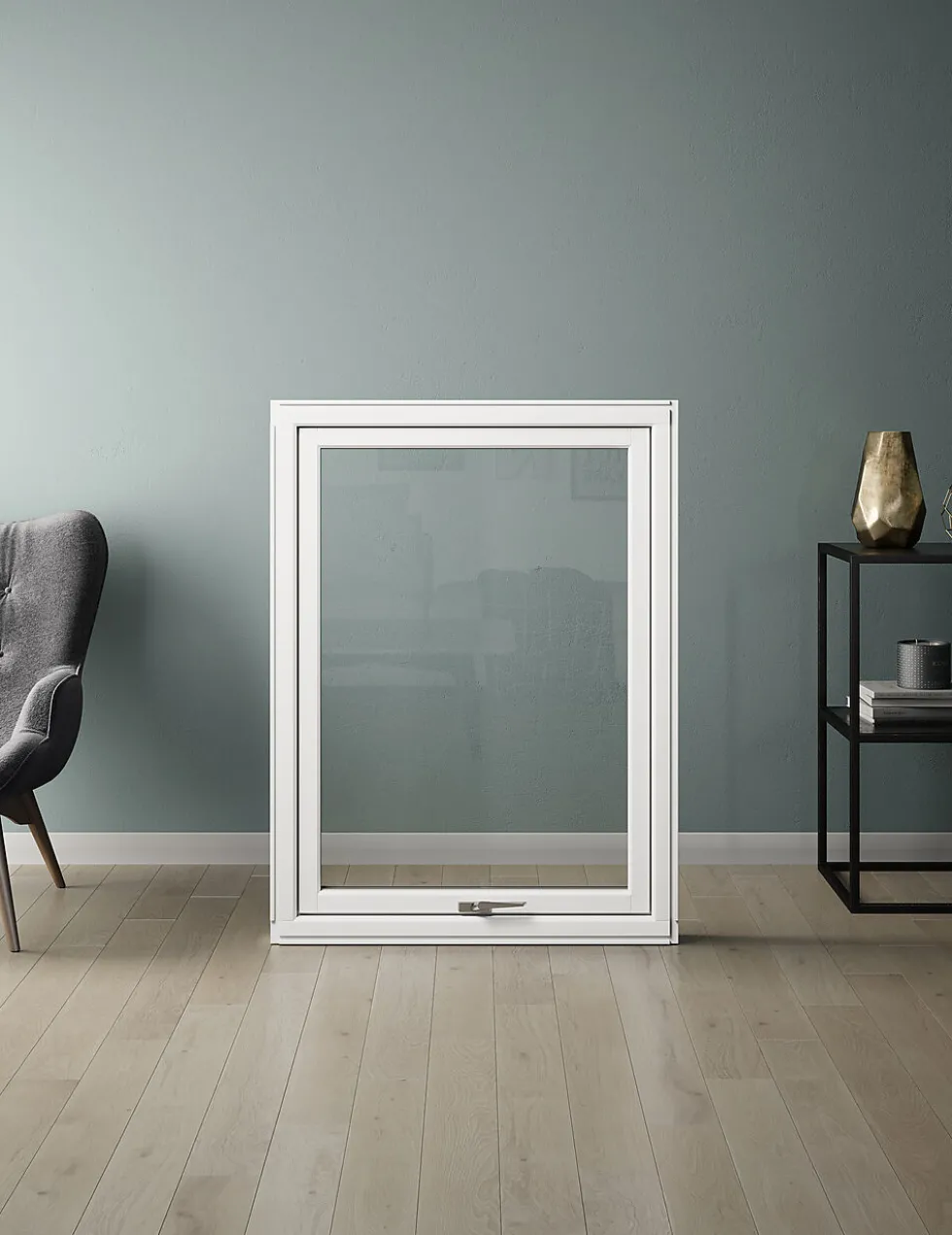 Vindu ts u10 tre/alu 11x11 3-lags glass, u-verdi 0,91