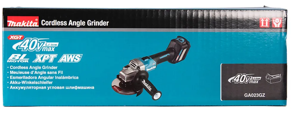 Vinkelsliper GA023GZ 125 mm u/ batteri