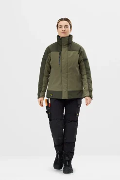 Vinterjakke 1177 dame grønn str XXL