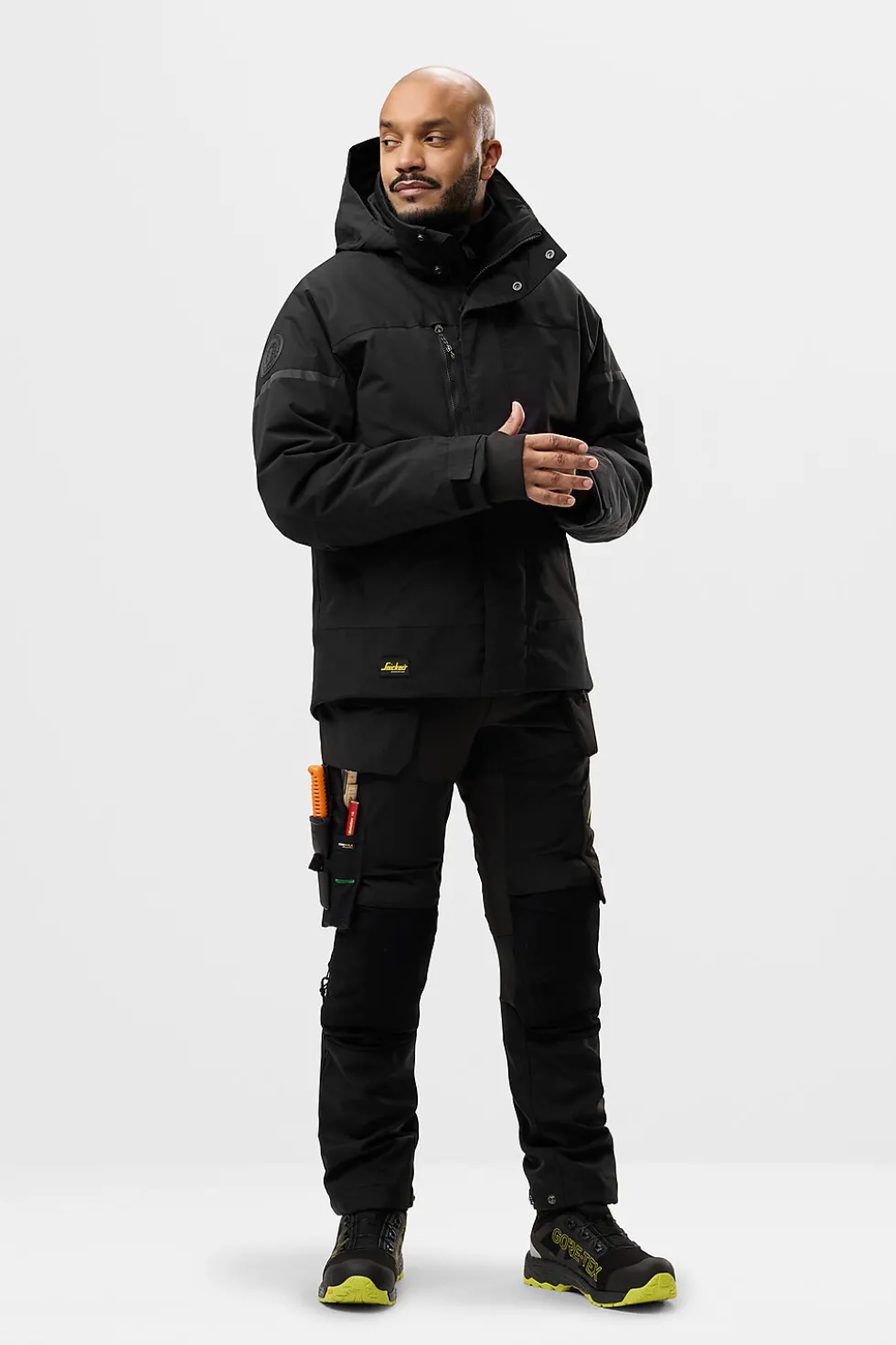 Vinterjakke 1112 sort str XXL