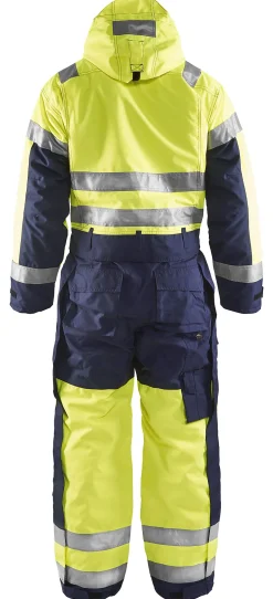 Vinterkjeledress va 676319773389c48 vinter varsel gul/marineblå
