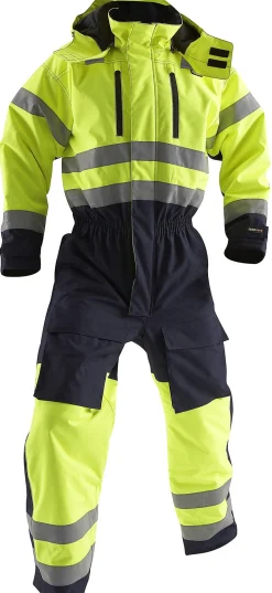 Vinterkjeledress va 676319773389c48 vinter varsel gul/marineblå