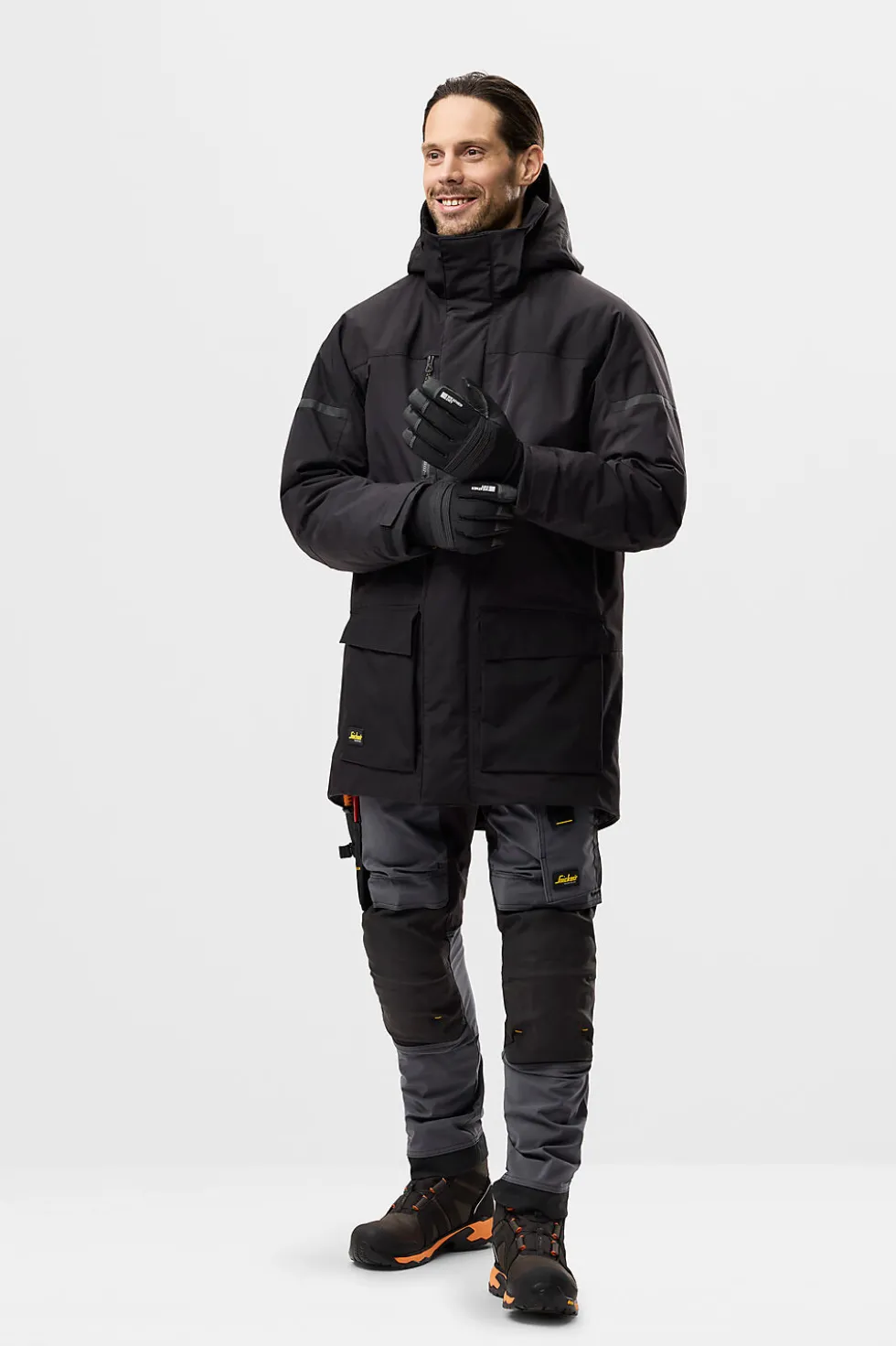 Vinterparkas 1801 svart str XS