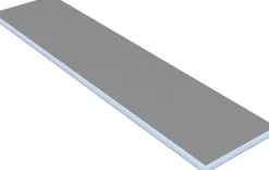 Våtromsplate s-foam 1250x600x4mm vanntett ekstrudert polystyren