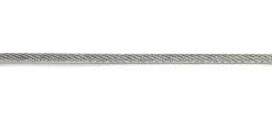 Wire 3-4 mm elforsinket plastbelagt 10 m