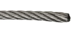 Wire 6mm 10m elforzinket