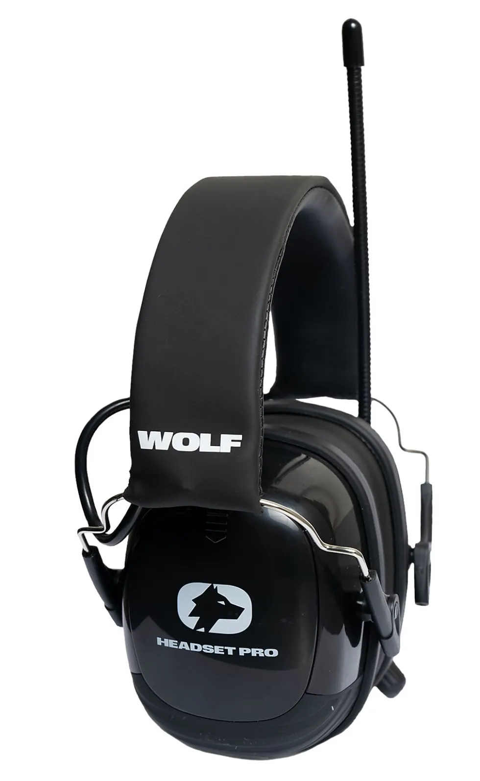 WOLF Headset Pro hørselsvern med Bluetooth, mikrofon og DAB+/FM