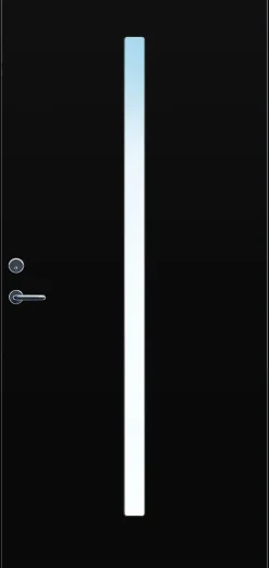 Ytterdør Forus 05 mørk grå høyre 110x210 cm